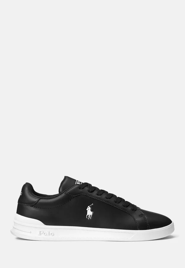 HERITAGE COURT II LEATHER TRAINER - Trainers - black/white