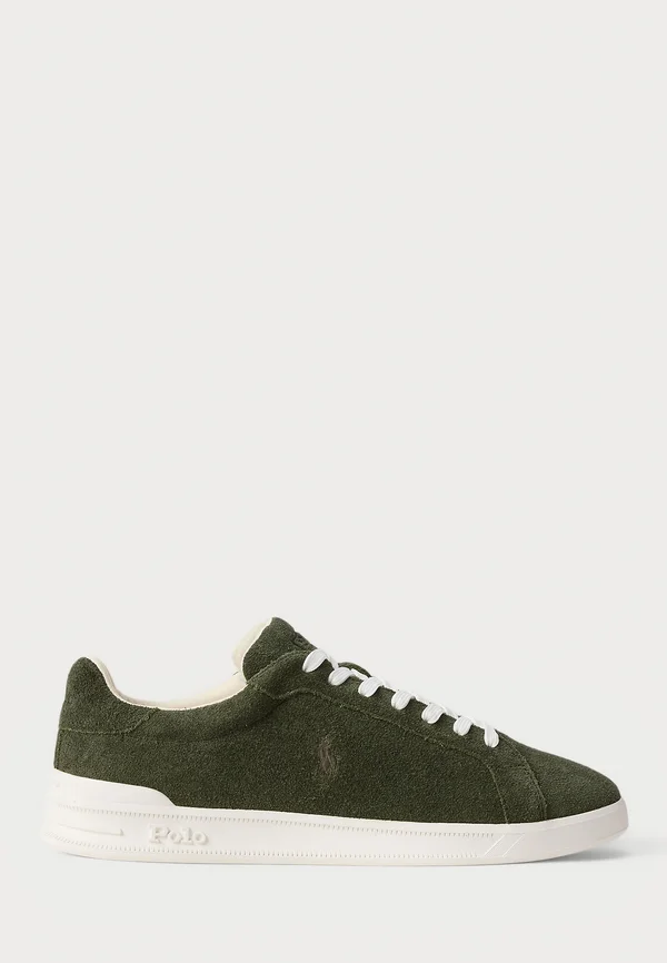 HERITAGE COURT II SUEDE SNEAKER - Trainers - estate olive