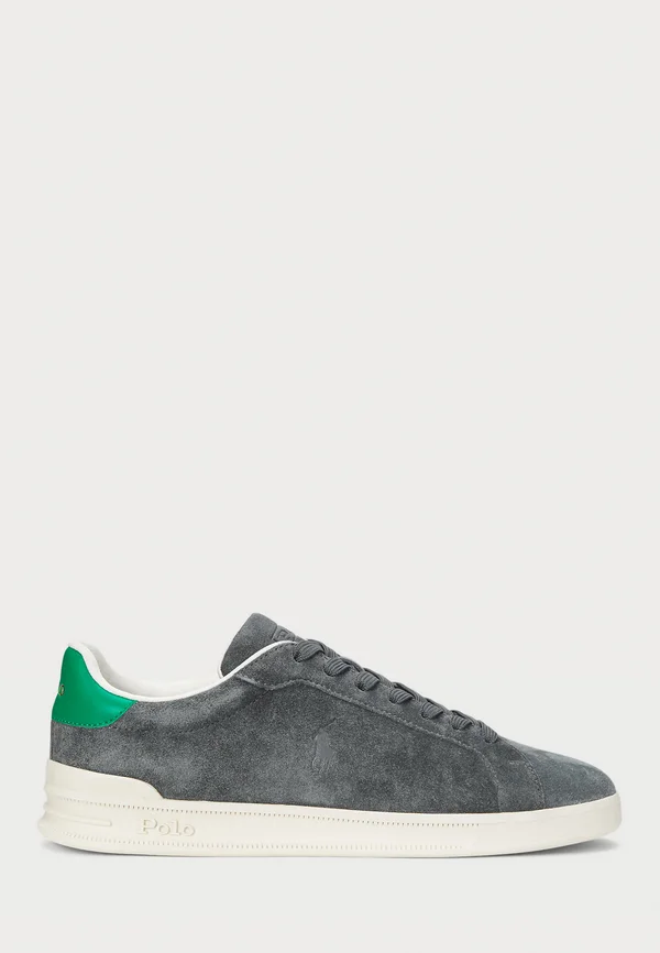 HERITAGE COURT II SUEDE SNEAKER UNISEX - Trainers - charcoal grey/green