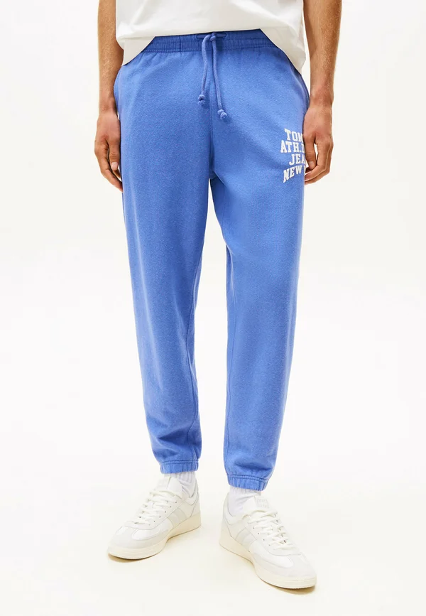 HERITAGE VARSITY - Tracksuit bottoms - soft sapphire