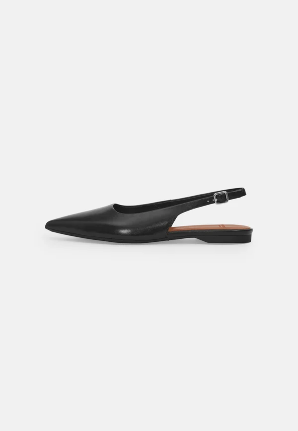 HERMINE - Slingback ballet pumps - black