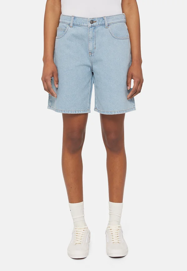 HERNDON  - Denim shorts - vintage aged blue