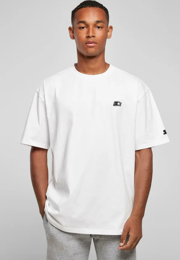 HERREN  - Print T-shirt - white