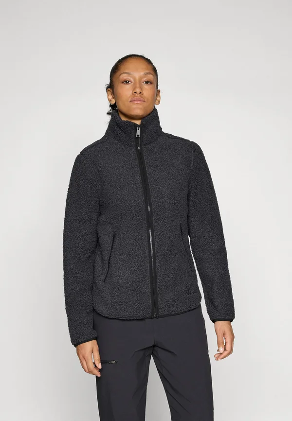 HIGH CURL - Fleece jacket - black