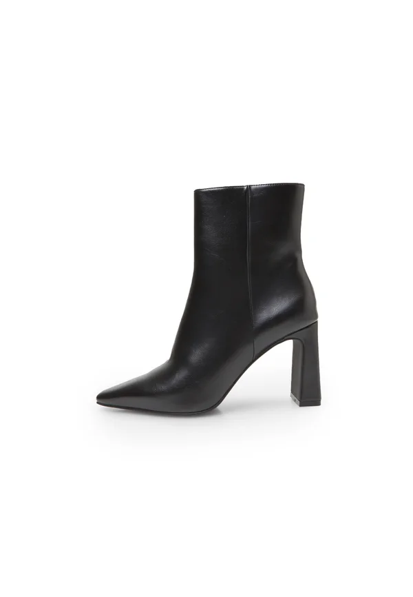 High heeled ankle boots - nero