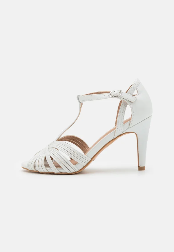 High heeled sandals - off-white