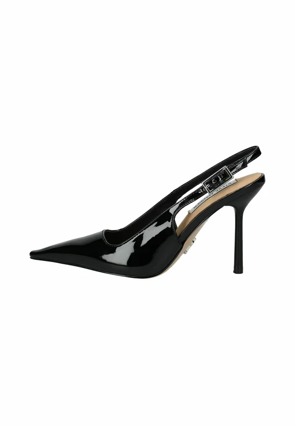 High heels - blk patent
