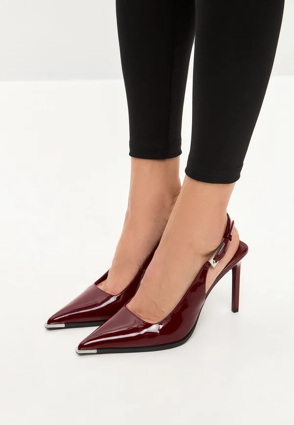 High heels - bordo