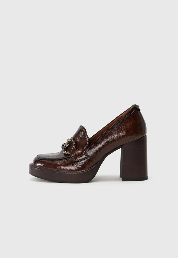 High heels - brown