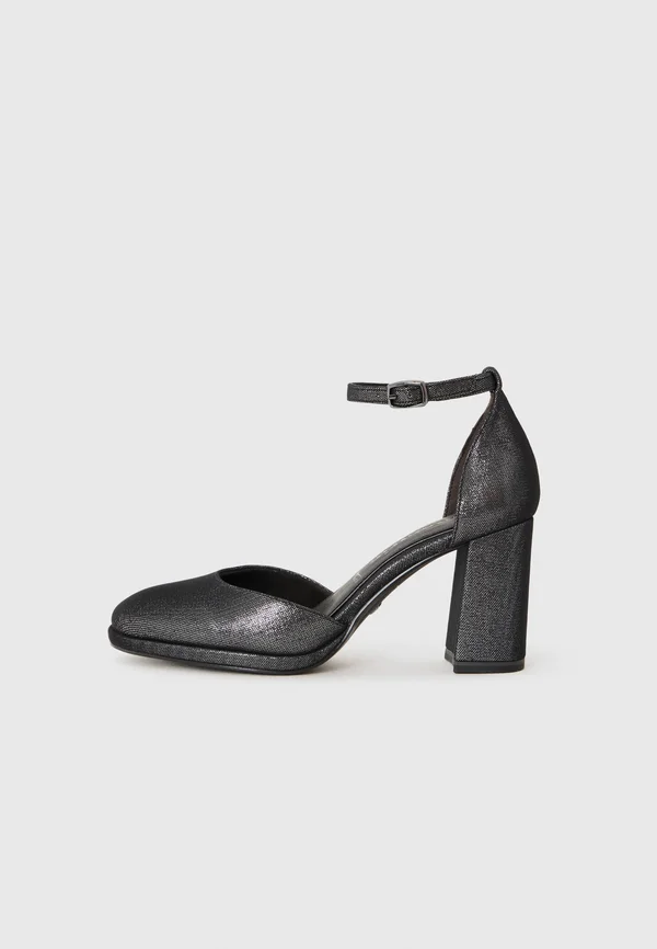 High heels - pewter glam