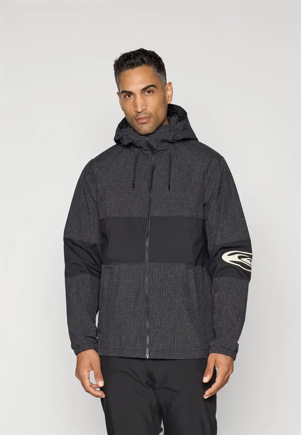 HIGH IN THE HOOD - Ski jacket - true black