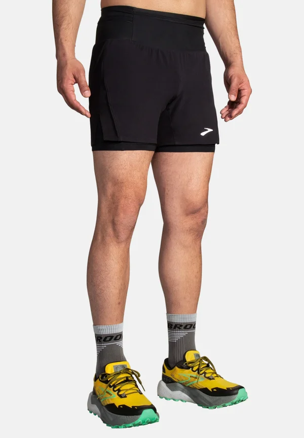HIGH POINT 2.0 - 2-in-1 shorts - black