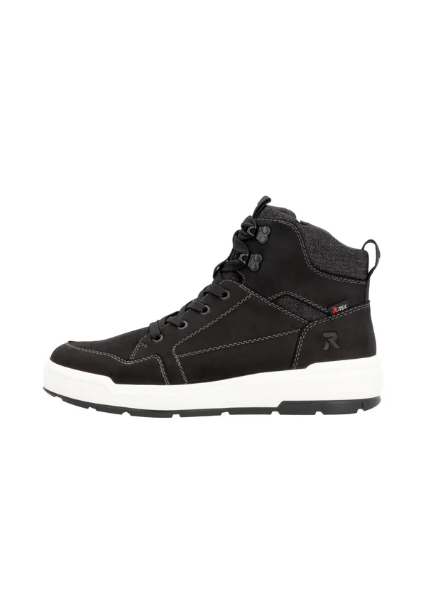 High-top trainers - asphaltschwarz