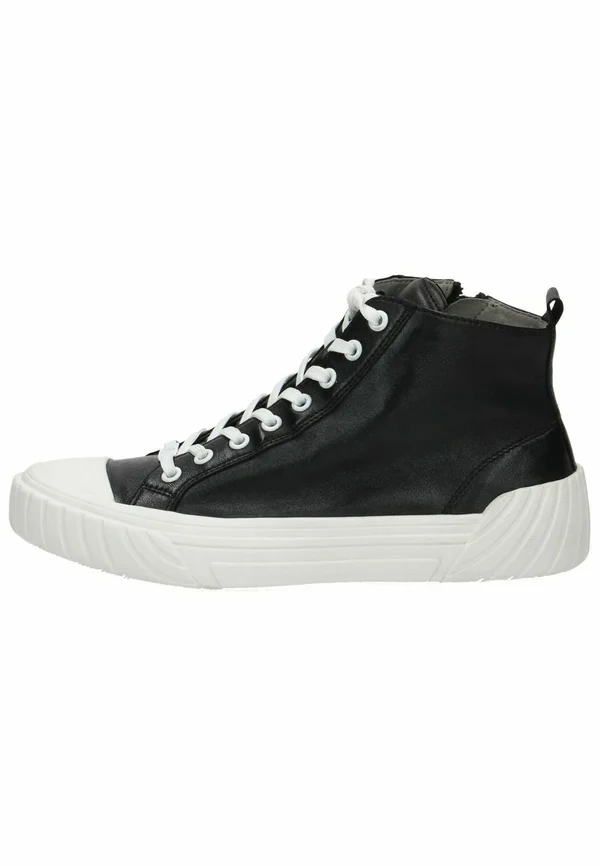 High-top trainers - black softnap