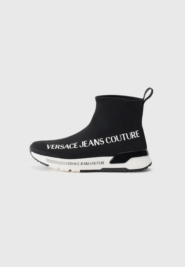 High-top trainers - black