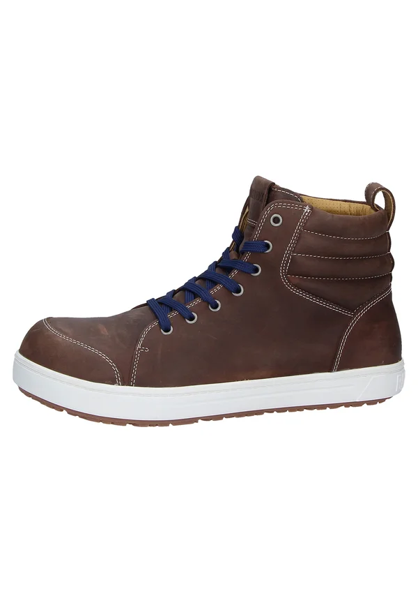 High-top trainers - brown