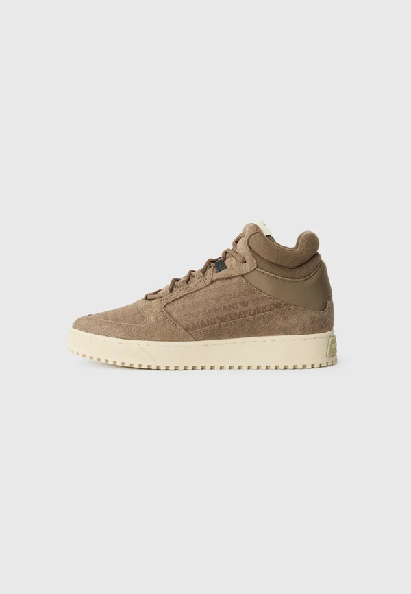 High-top trainers - choco