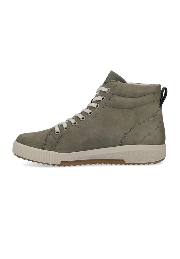 High-top trainers - green