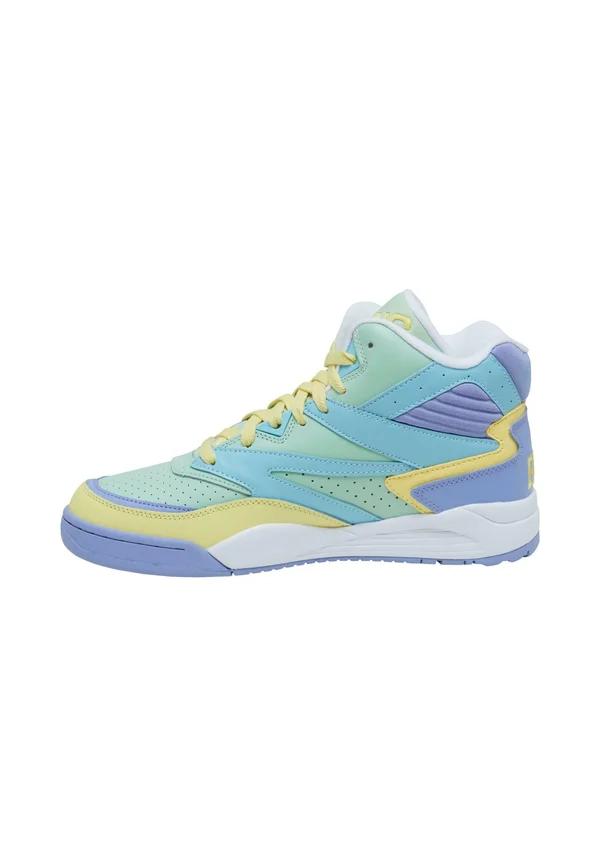 High-top trainers - lemon verbena pastel green easter egg petit four