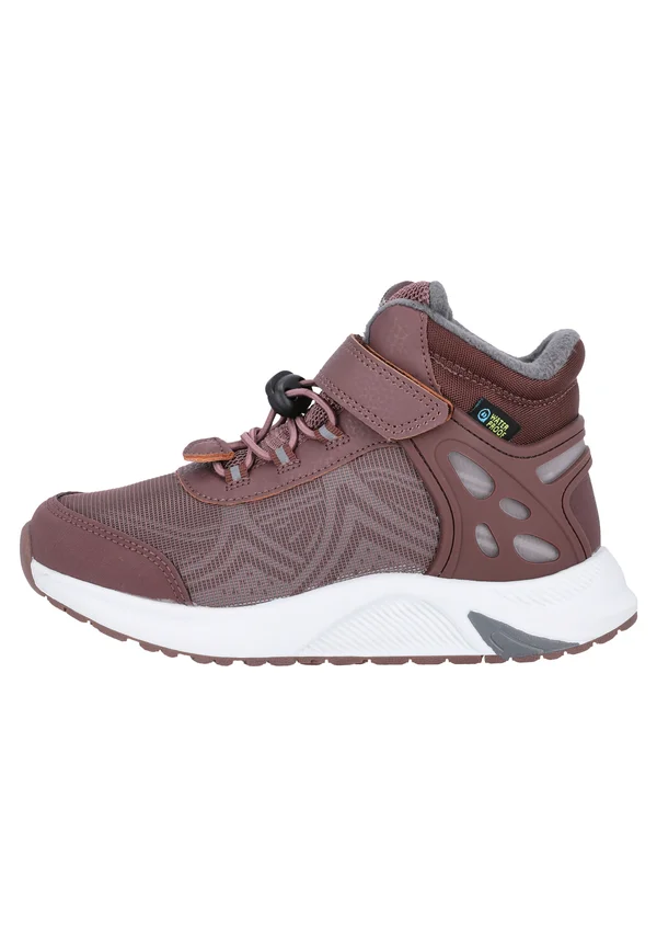 High-top trainers - marron