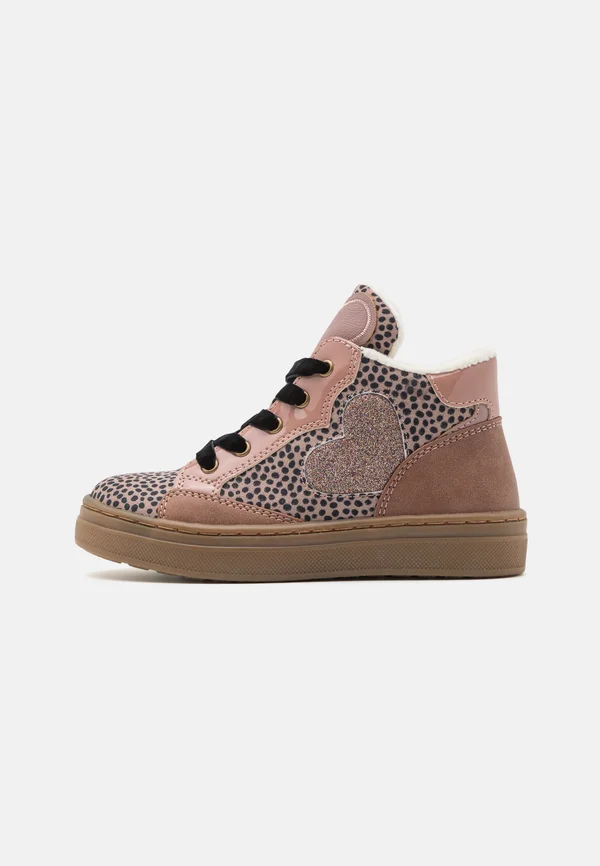High-top trainers - pink