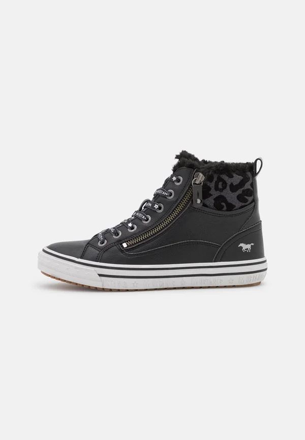 High-top trainers - schwarz