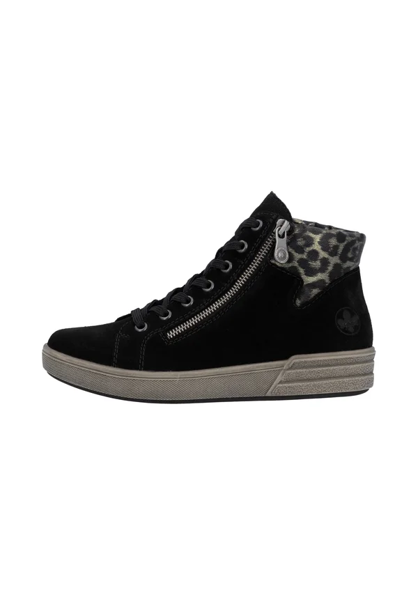 High-top trainers - schwarz