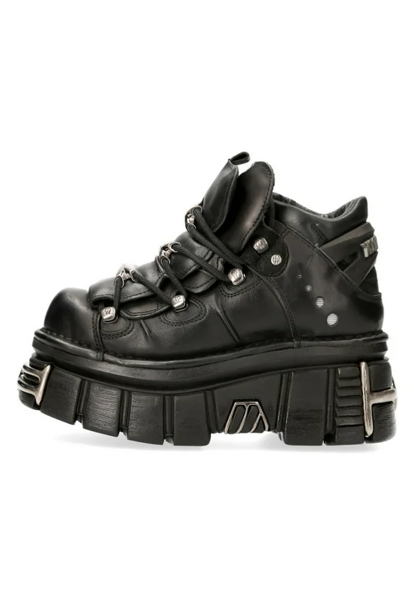 High-top trainers - schwarz