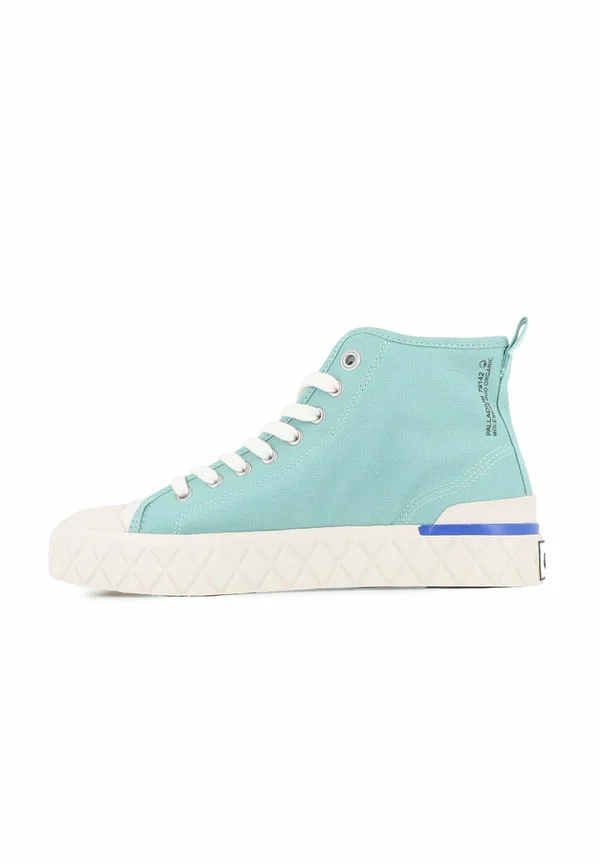 High-top trainers - sea green
