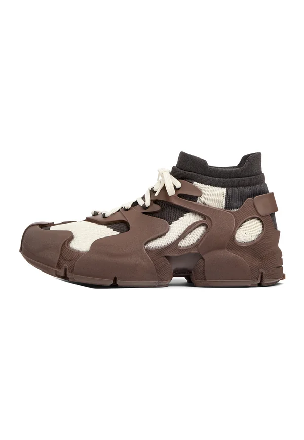 High-top trainers - weiß grau