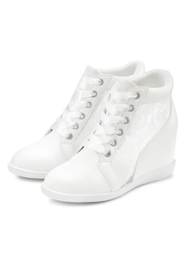 High-top trainers - weiß