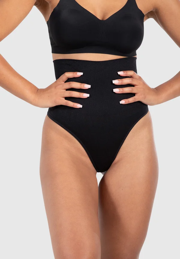 HIGH WAIST - Thong - schwarz
