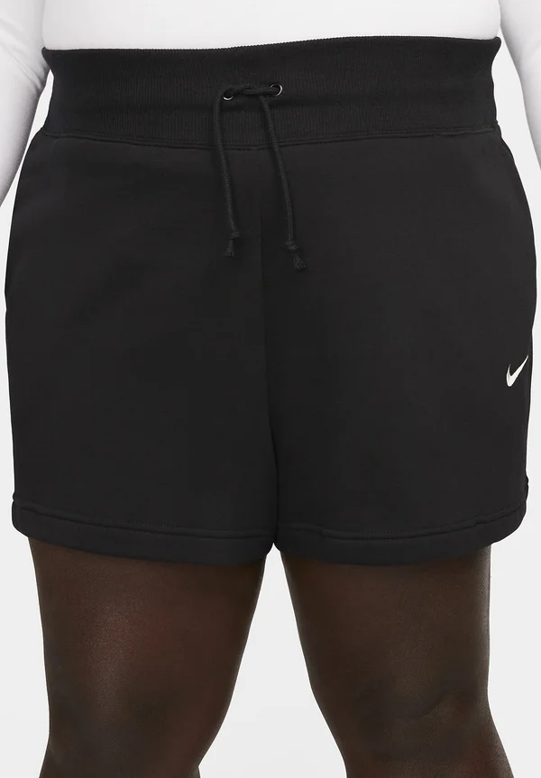 HIGH-WAISTED PLUS SIZE - Tracksuit bottoms - black sail