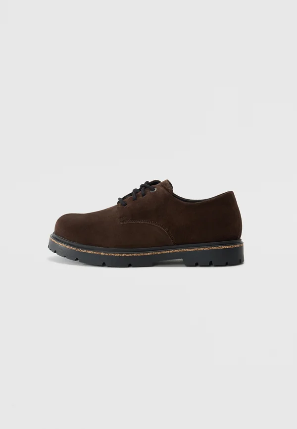 HIGHWOOD LACE LOW LEVE REGULAR UNISEX - Casual lace-ups - mocca