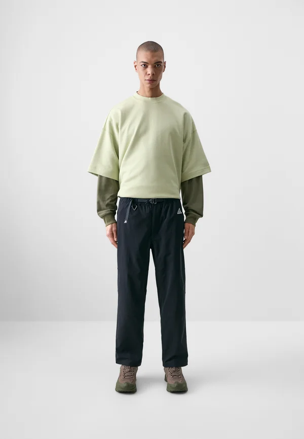 HIKE PANT - Trousers - black/anthracite/summit white