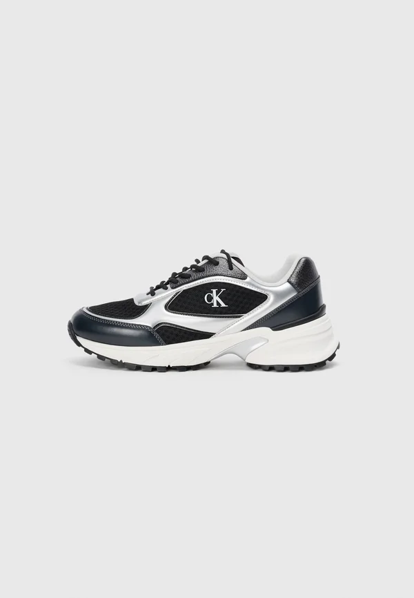 HIKE RUNNER - Trainers - black/silver-coloured