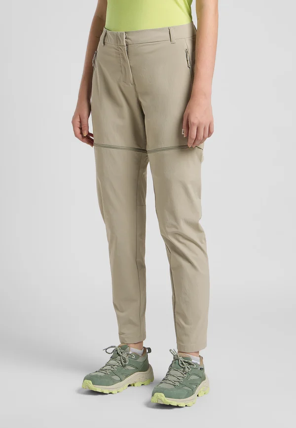 HIKEOUT ZIP OFF  - Outdoor trousers - stone