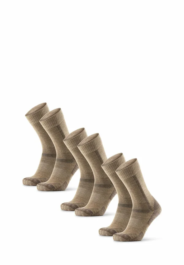 HIKING 3-PACK - Sports socks - beige
