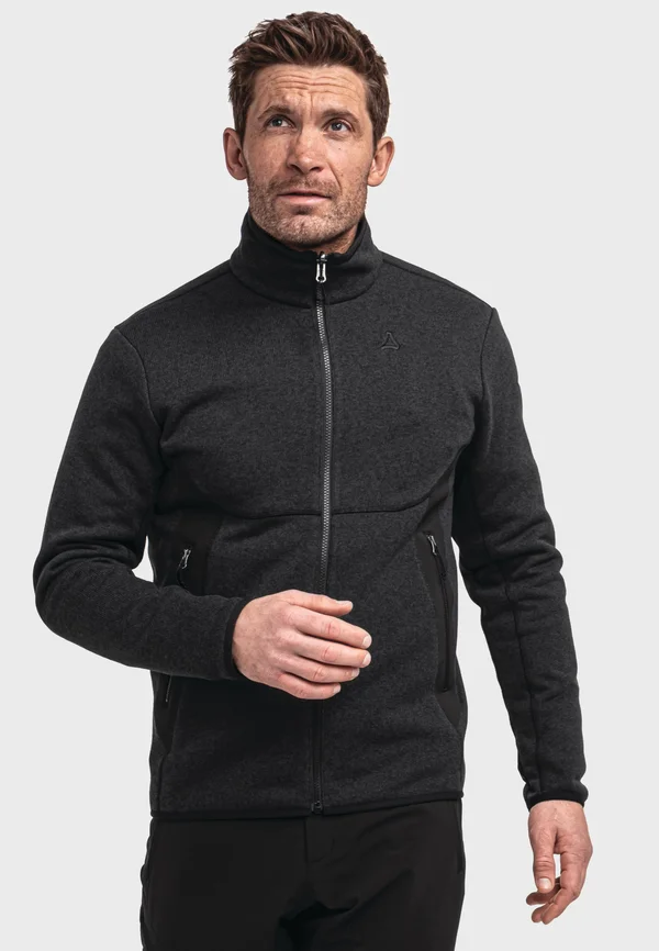 HIKING CIRC STYLE YEW - Fleece jacket - schwarz