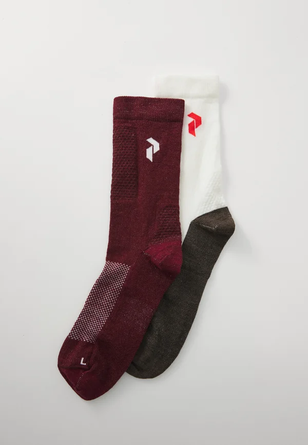HIKING SOCK UNISEX 2 PACK - Sports socks - offwhite/vertical zenith