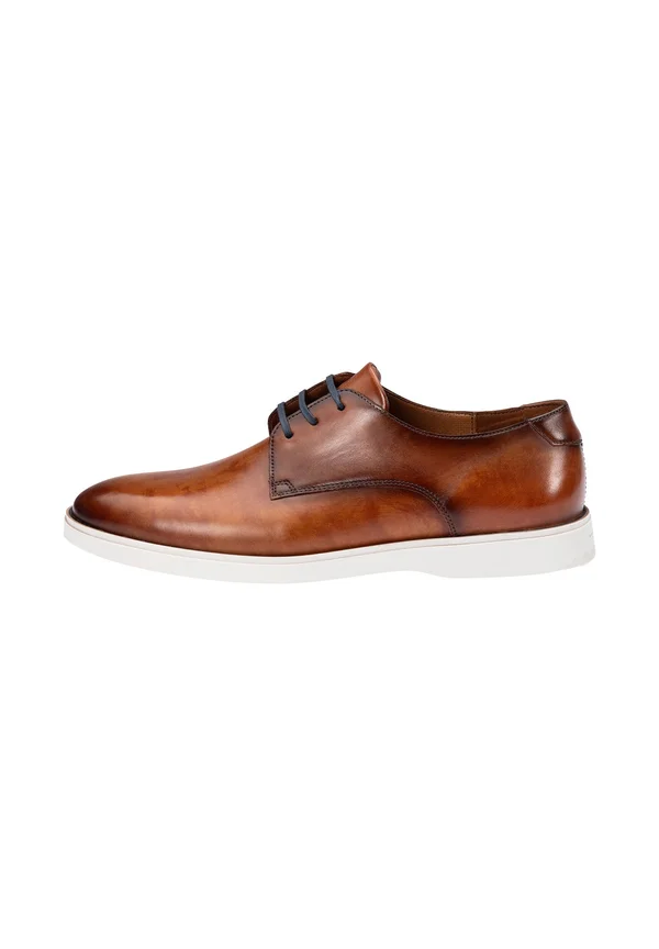 HILLARY - Lace-ups - cognac