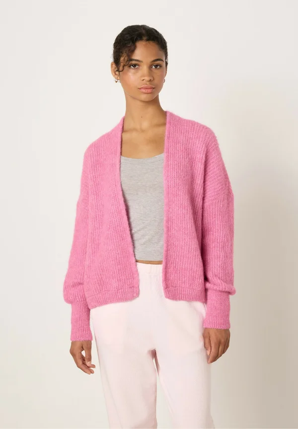 HÜLLE EAST - Cardigan - rose bubble chine