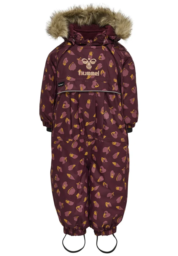 HMLMOON  - Snowsuit - windsor wine