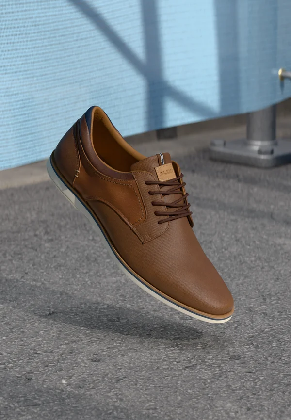 HOFVELD - Casual lace-ups - cognac