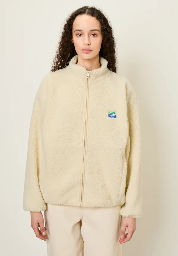 HOKTOWN - Fleece jacket - ecru