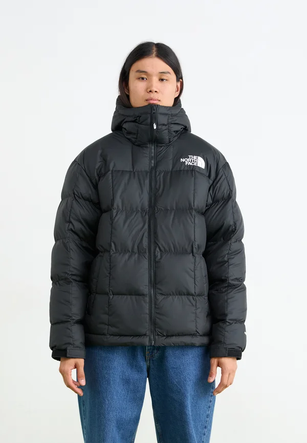 HOODED JACKET - Down jacket - black