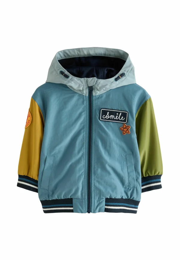 HOODED - Light jacket - navy