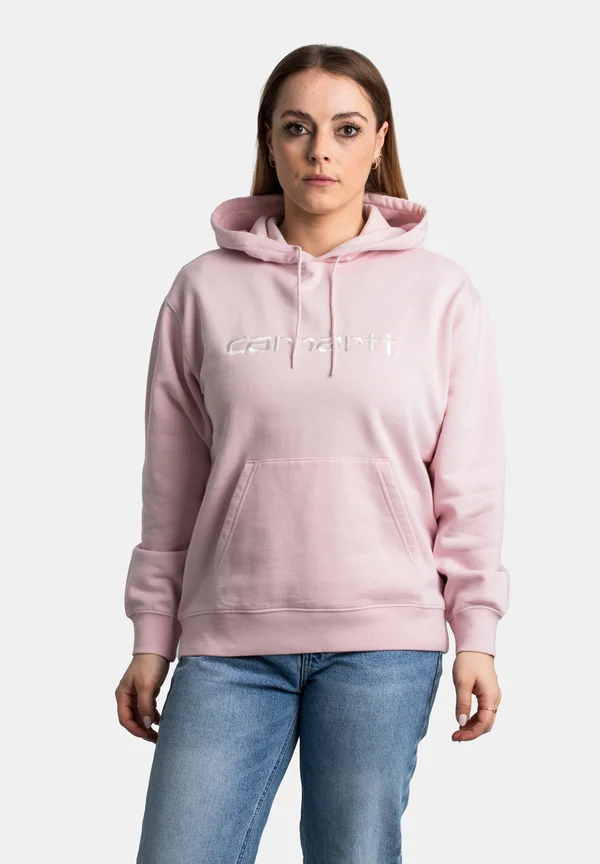HOODED LOGO  - Hoodie - air pink   wax