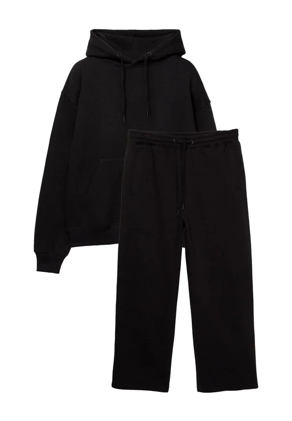 HOODED - SET - Tracksuit - black