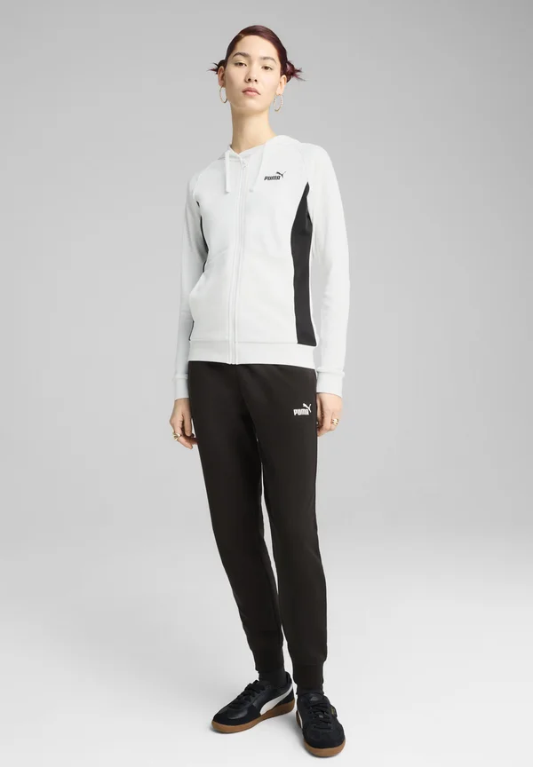 HOODED TR CL - Tracksuit - white